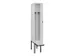 locker voor scheiding van kleding,HxBxD 2120x300x815mm,1vak