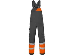 Havep 20442 Amerikaanse overall, houtskool/oranje, maat 47, per stuk