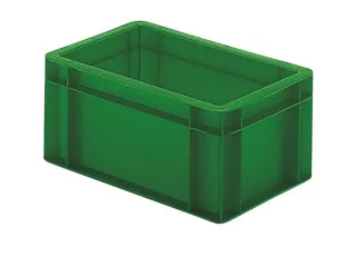 Euronorm-stapelbak 4.5l 50x400x300mm Wanden/bodem Gesloten Groen - 1