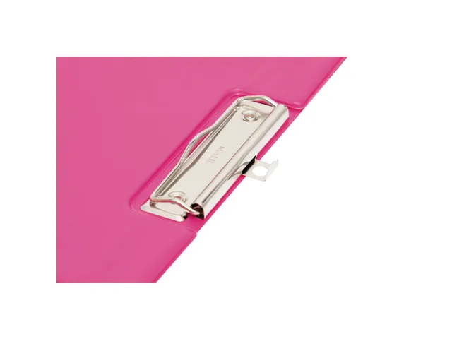 Klembordmap MAUL A4 staand met penlus PVC neon roze
