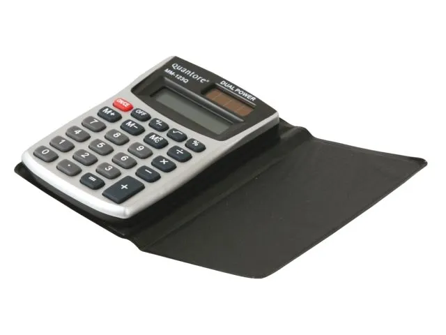 Quantore WK-123Q Dualpower Zakrekenmachine met beschermhoes