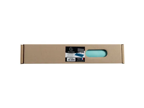 Onderlegger PU 40x80 cm tropisch/cyaan