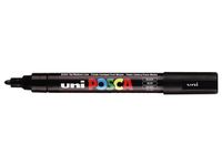 Verfstift Posca PC5M Medium Punt 1,8-2,5mm Zwart