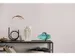 Lanterne Nextime Lumi 40 cm tissu turquoise