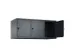 opzetkast,v. locker,3vak.,vak B 400mm,HxBxD 500x1200x500mm,vleugeldeur