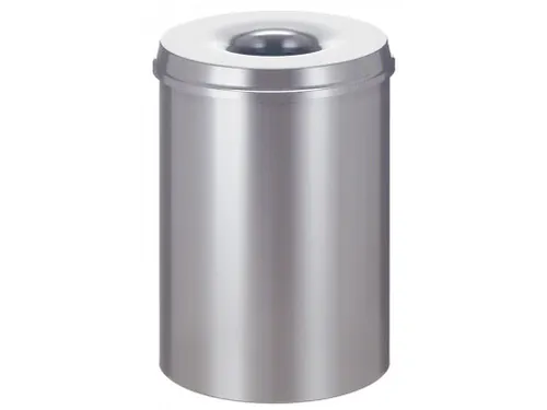 Vlamdovende Papierbak 30 Liter Zilver
