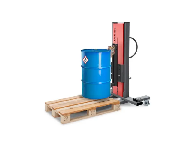 Verrijdbare Vatenheffer,Draagverm. 300Kg,M. Vatengrijper