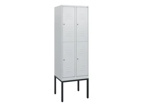 dubbeldekse locker,HxBxD 1950x600x500mm,2x2vak.,vak B 300mm