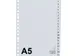 Tabbladen A5 Kangaro 17-Gaats G520AZM A-z Grijs Pp