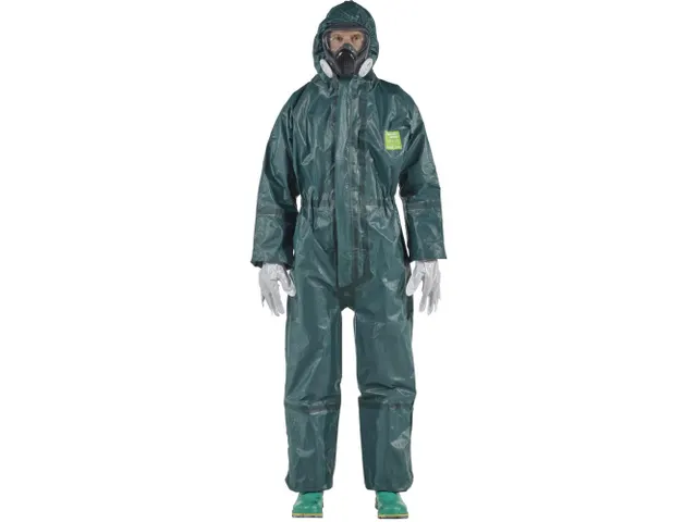 Combinaison Ansell AlphaTec 4000-125-G02 vert Taille XL