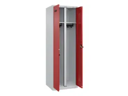 locker voor scheiding van kleding,HxBxD 1850x600x500mm,2vak