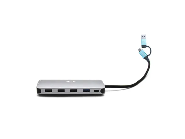 USB 3.0 USB-C/Thunderbolt 3x Display Metal Nano Dock with LAN + Power