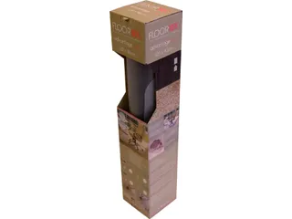 Stoelmat Floortex PVC 120x90cm voor harde vloeren retailpak - 2