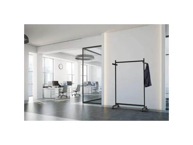 9424190 Garderoberek mobiel MAULsamba standvoet met wielen 172,5cm
