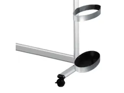 Parapluhouder V. Garderoberek Ovaal Aluminium Druppelvanger