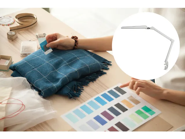 Lampe de bureau MAULcraft LED Pince table intensité réglable blanc