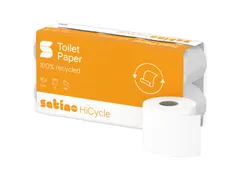 Satino HiCycle MT1 toiletpapier 2-laags 400 vel Wit 8 rollen 067800