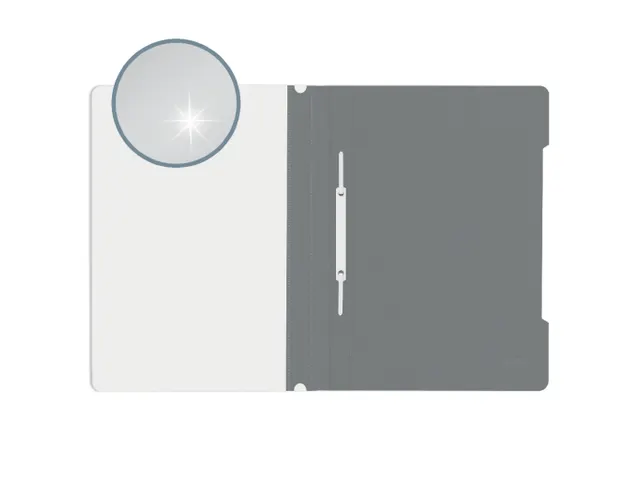 Snelhechter Leitz 4191 standaard A4 blauw 30% gerecycled plastic