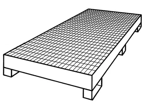 Systeem-Opvangbak 3x 200l 217l 275x 1800x 800mm Ral 2000
