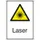 waarschuwings-combibord,v. binnen/buiten,laser,PVC,HxB 185x131mm