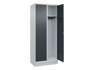 locker,HxBxD 1950x800x500mm,2vak,vak B 400mm,cil.-slot,sokkel - 2