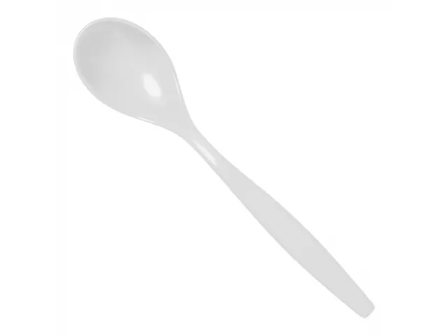 Waca Suikerlepel/Theelepel 13, 5cm 0141 wit