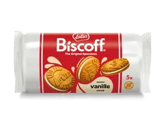 Koekjes Lotus Biscoff speculoos sandwich vanille 5 stuks