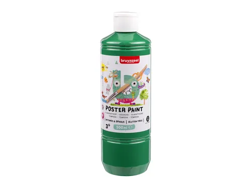 Plakkaatverf Bruynzeel groen fles à 500ml