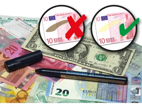 money checker Schneider Maxx 249 Valsgelddetector pen op blister