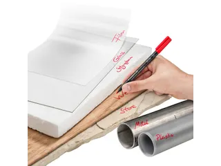 Viltstift Staedtler OHP Lumocolor 317 Medium 1.0mm Assorti 4 stuks - 6