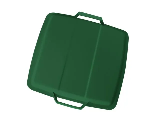 Couvercle Pour Bac Polyvalent Pp Pour Bacs De 90 L Vert