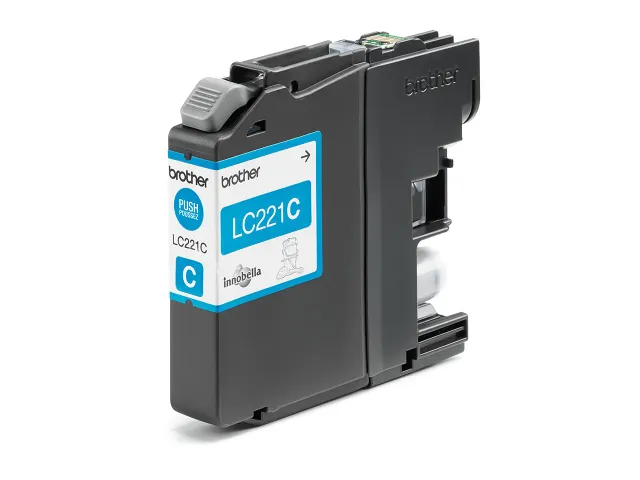 Inktcartridge Brother LC-221 blauw