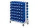 Rayonnage Mobile Hxlxp 1230X1000X500Mm Double Face 84Bacs À Bec