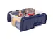 Opbergbox 45 Liter Transparant Blauw