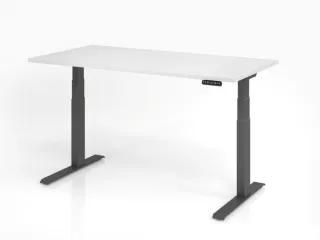 Elektrisch in hgte vst. zit-sta-bureau,HxBxD 640-1290x1600x800mm - 1