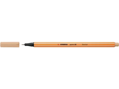 Fineliner STABILO point 88/86 fijn nude