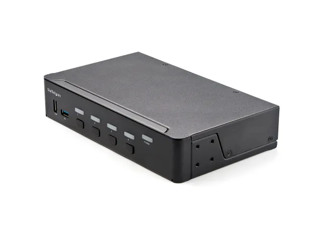 4-Poorts Single Monitor KVM HDMI Switch