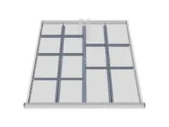 Lade-Indelingsset,V. Werkbank,8Lengteverdeler/2Scheidingsplaten