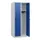 schoollocker,HxBxD 1530x600x500mm,2vak,vak B 300mm,draaigrendel