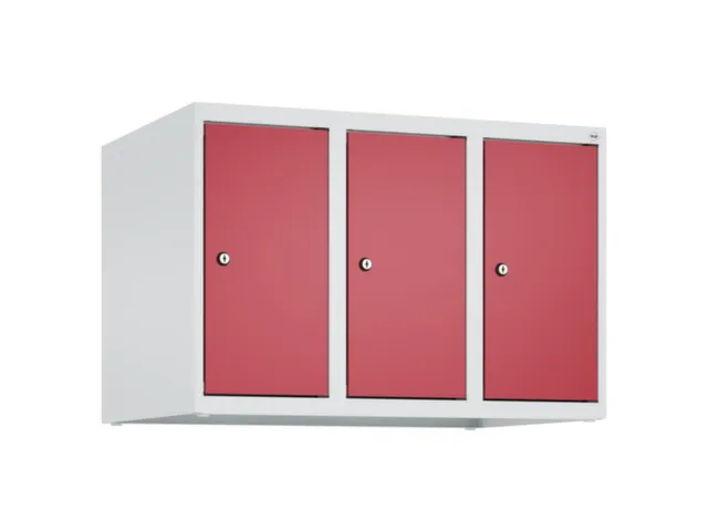 opzetkast,v. locker,3vak.,vak B 250mm,HxBxD 500x750x500mm,vleugeldeur