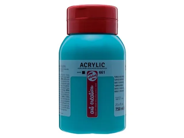 Talens Acrylverf Art Creation Essentials Turkooisgroen 750ml