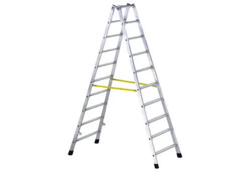 Boktrap Aluminium L 2 30M 2X10Treden Dubbelzijdig Uitvoering Nl
