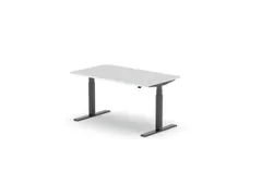 Elektrisch ihv bureau,HxBxD 650-1310x1400x800mm,blad wit