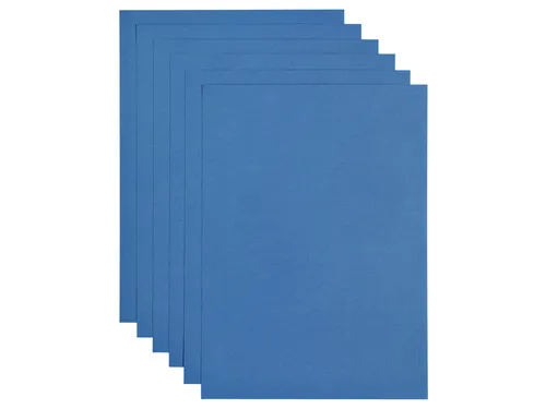 Kopieerpapier Papicolor A4 200gr 6 vel royal blue