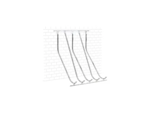 verticaal fietsenrek,L 1750mm,5instelplaatsen,gebruik eenzijdig