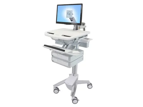 Medische Trolley StyleView LCD-arm 2 laden (1x2)
