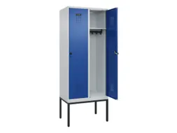 locker,HxBxD 2120x800x500mm,2vak,vak B 400mm,draaigrendel