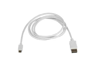 1.8 M Usb-C Naar Displayport Kabel - 4k 60hz - Wit - 1