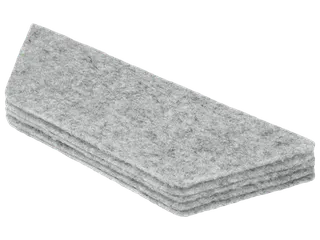 Navulling Nobo voor magnetische whiteboardwisser wit - 2
