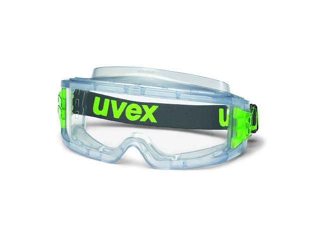 Ruimzichtbril Ultravision 9301-714 Grijs Transparant Acetaat Ruit | VeiligheidsbrillenOnline.be